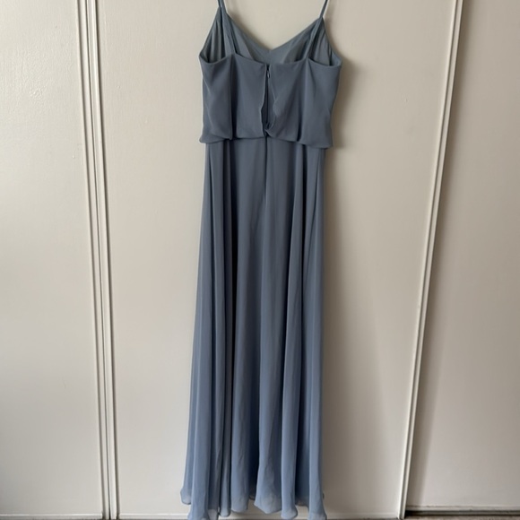 Birdy Grey Elegant Dusty Blue Maxi Dress M - Picture 7 of 8